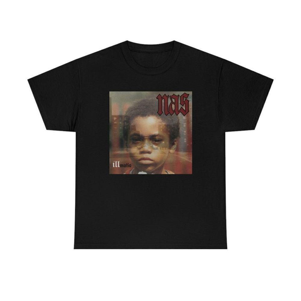 Nas Illmatic Album Cover Hip Hop Classic Fan Unisex T-Shirt